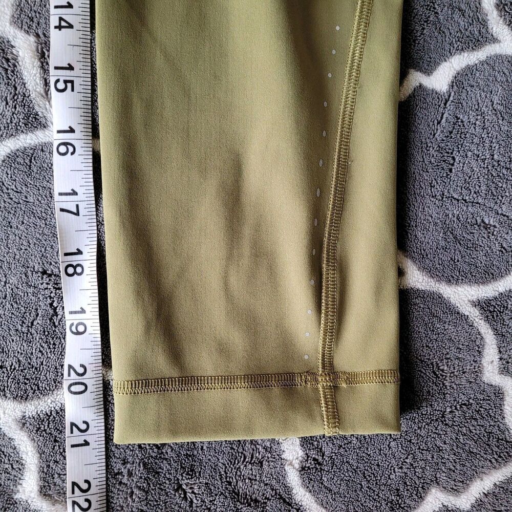 Lululemon Swift Speed HR Crop Leggings Womens 4 21" Reflective Yoga Gym W6CBKS - Picture 9 of 10